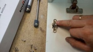 Установка газлифта в верхний короб.