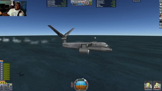 Kerbal Space Program | Ekranoplan Monday W/Ground Effects Mod смотреть онлайн
