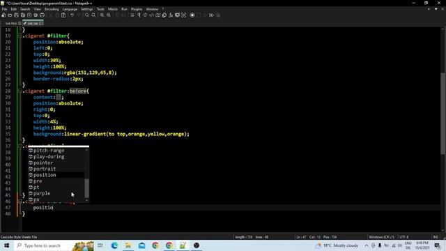 Creative Smoke Animation of Cigarette and Hover effect Fire using | HTML and CSS |. смотреть онлайн