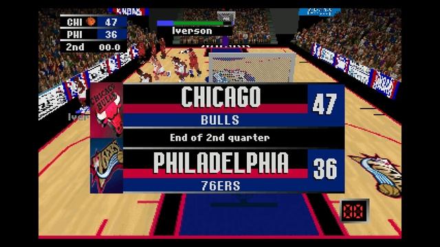 NBA Action 98 SEGA Saturn 1997 смотреть онлайн