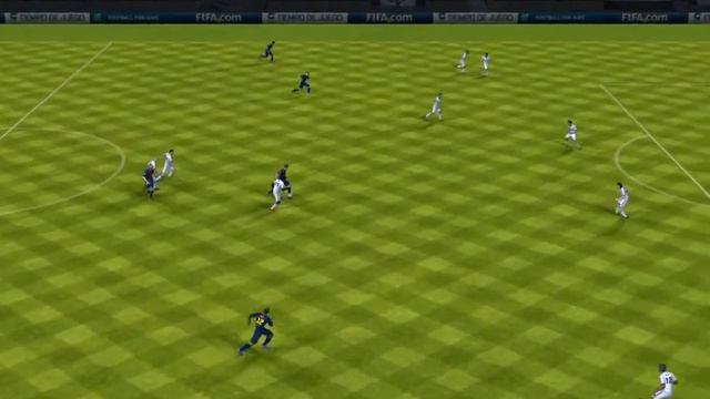 FIFA 13 iPhone/iPad - FC Barcelona B vs. Real Madrid смотреть онлайн