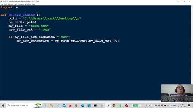 Python Programming - Change Rename File Extension 2023 смотреть онлайн