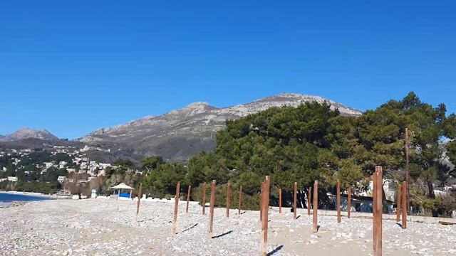 Черногория зимой. Февраль вьюжный.