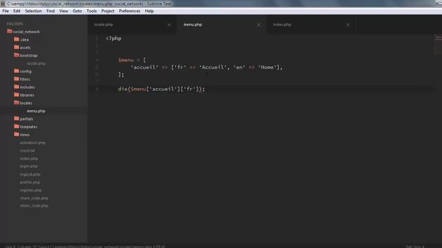 CRÉER UN RÉSEAU SOCIAL POUR DÉVELOPPEURS EN PHP - 31 - Internationalisation d'un site web en PHP смотреть онлайн