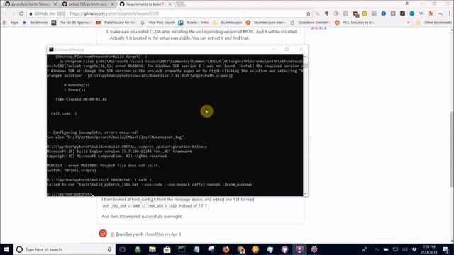How to Compile the Latest Pytorch from Source in Windows with CUDA Support смотреть онлайн