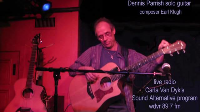 Balladina (Earl Klugh) - Dennis Parrish solo guitar, live radio смотреть онлайн