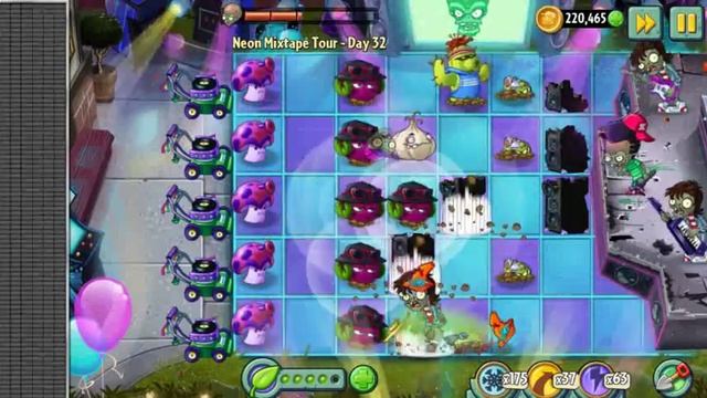 Plants vs Zombies 2 - Neon Mixtape Tour Day 32 смотреть онлайн