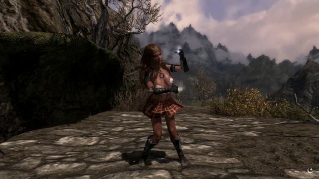 Skyrim Dance HDT Bodyslide PHYSICS Part6