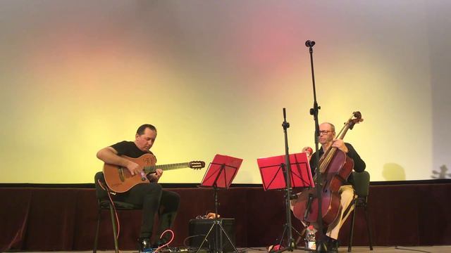 Дуэт «Оранж» Duet Orange Дзоварев Dzovarev В.Филимонов С.Чечеткин виолончель гитара guitar cello смотреть онлайн