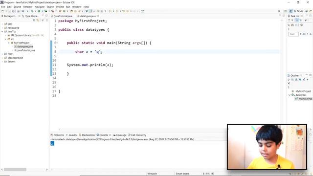 JAVA TUTORIAL #2 | DATA TYPES смотреть онлайн