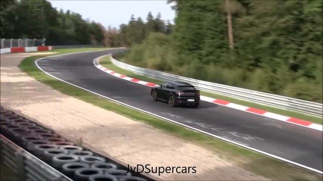 2021 Porsche Cayenne Coupe GTS Testing on the Nurbürgring! смотреть онлайн