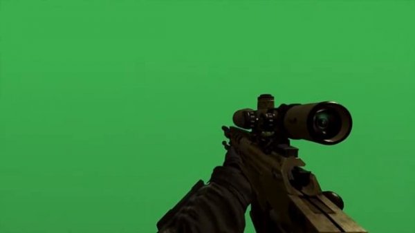 СНАЙПЕРСКАЯ ВИНТОВКА - БАЛЛИСТА BALLISTA на ЗЕЛЕНОМ ФОНЕ