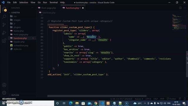 #10 Make slider section dynamic | Advance wordpress theme development in hindi смотреть онлайн