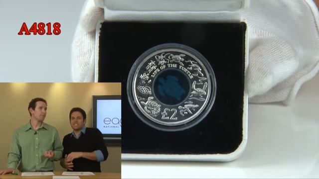 2009 Life of the Turtle £2 Coin смотреть онлайн