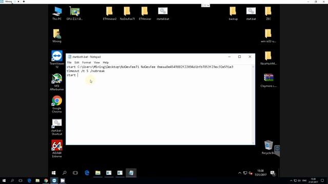 Mining Without Fee. NoDevFee | майнинг без комиссии  Ethereum