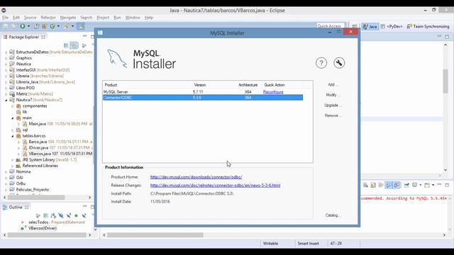 Java MySQL - JDBC ODBC смотреть онлайн