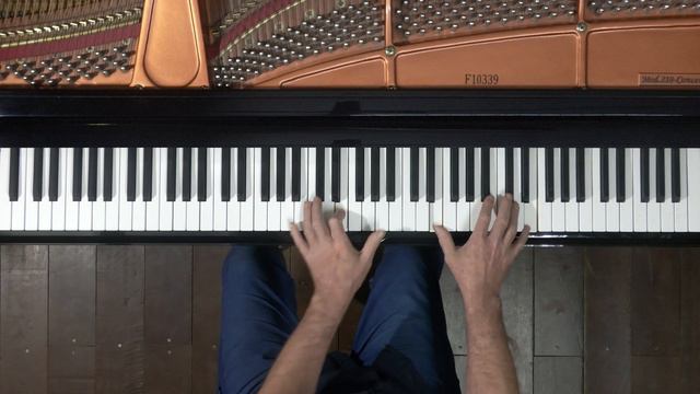 "Interstellar" Hans Zimmer (Main Theme) P. Barton, FEURICH piano смотреть онлайн