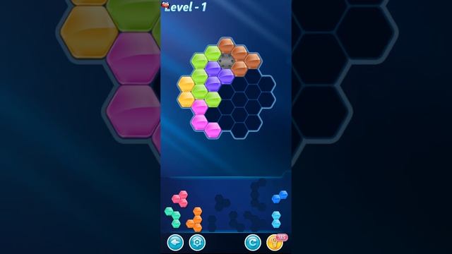 BLOCK! Hexa Puzzle! Hero Level 1 (Premium) - Lösung Solution Walkthrough смотреть онлайн