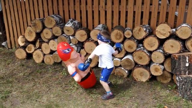 Тренировка блогеров. Бокс. смотреть онлайн