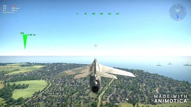 War Thunder Episode 2 - Can you land a Hunter FGA.9 at 1000 km/hr смотреть онлайн