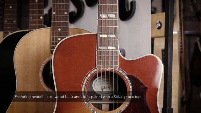 Gibson Songwriter Cutaway Limited Quickview - Cosmo Music смотреть онлайн