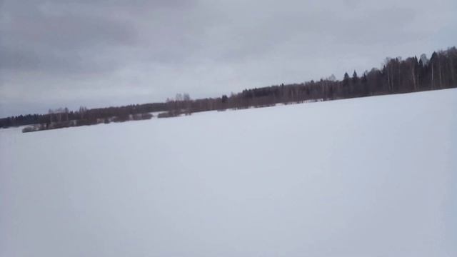 Катнул на снегоходе по району смотреть онлайн