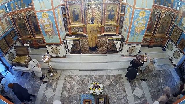 Всенощное бдение 08.10.22. Трансляция из храма Державной иконы Божией Матери смотреть онлайн