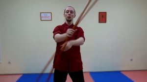 Как научиться правильно вращать посох перед собой!