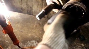 MERCEDES VITO 638 выпресовываем подшипник ступицы. Обзор набора дело техники 813119