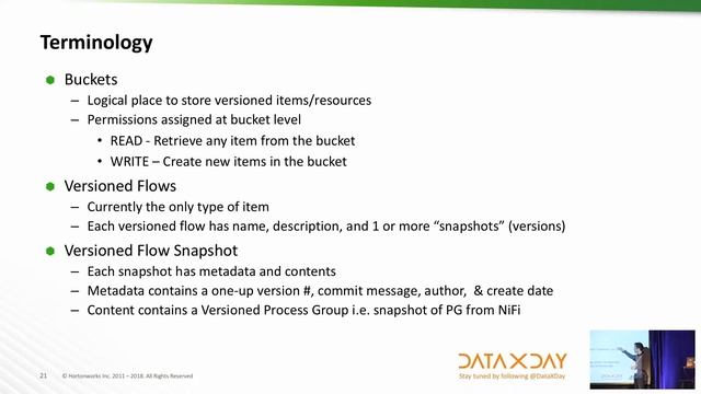 DataXDay - EN - How to deal with workflows lifecycle in Apache NiFi? смотреть онлайн