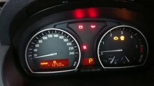 BMW x3 e83 - гирлянда на приборной панели - error lamps illumination -