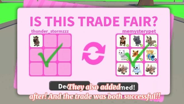 I ACCEPTED THIS TRADE IN ADOPTME WFL? adopt me# adopt me trading# Roblox adoptme trading# смотреть онлайн