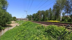 Московский транспорт|Железная дорога|МЦД|D1|Поезд|Москва|Россия|Электропоезд