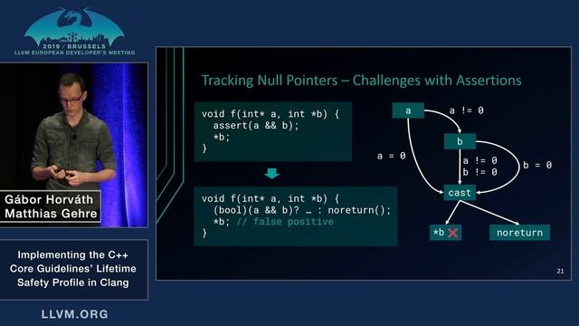 2019 EuroLLVM Developers’ Meeting: G. Horvath & M. Gehre “Implementing the C++ Core Guidelines' ... смотреть онлайн