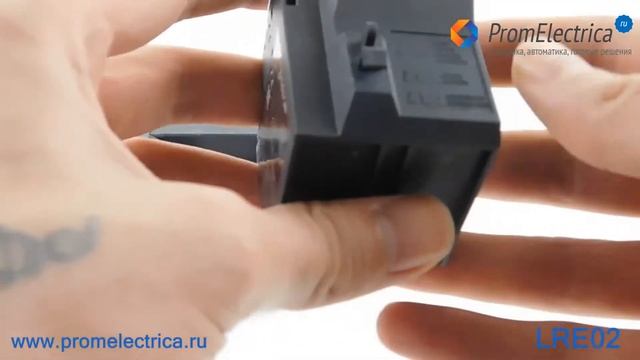 LRE02 Тепловое реле для защиты двигателей мощностью до 0.09 кВатт, 0,16...0,25 Ампер смотреть онлайн