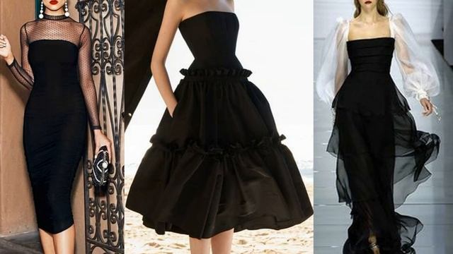 САМЫЕ КРАСИВЫЕ ЧЕРНЫЕ ПЛАТЬЯ: ФАСОНЫ НА ЛЮБОЙ ВКУС