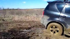 SsangYong Rexton на бездорожье. Забыли отключить ESP