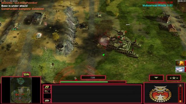 Dragon Robot vs Armor General (GIANT ROBOT MOD) C&C Generals Zero Hour смотреть онлайн