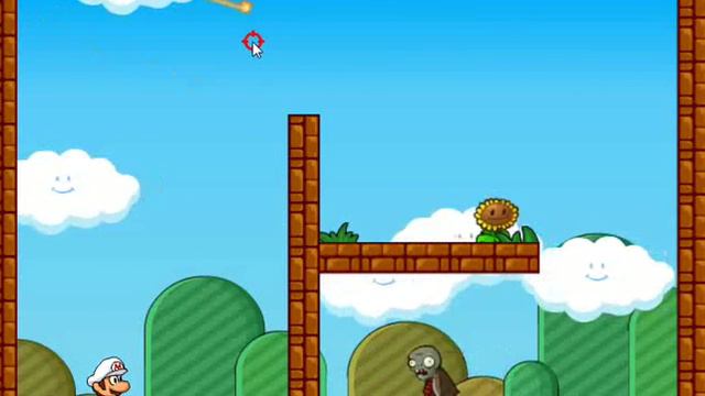 Марио против 🍄 Зомби стрелялка бросалка Mario Shoot Zombies смотреть онлайн