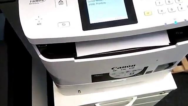 Canon i-sensys MF416dw Print network settings IP address SSID rede-Print Network Page 410 411 419 смотреть онлайн