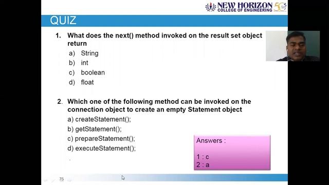 ISE641 - JAVA & J2EE SESSION 8 EXERCISE ON RESULT SET & HANDLING NULL VALUES (Module 4) смотреть онлайн