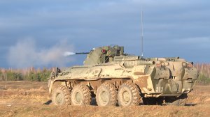 Стрельба из БТР-82А