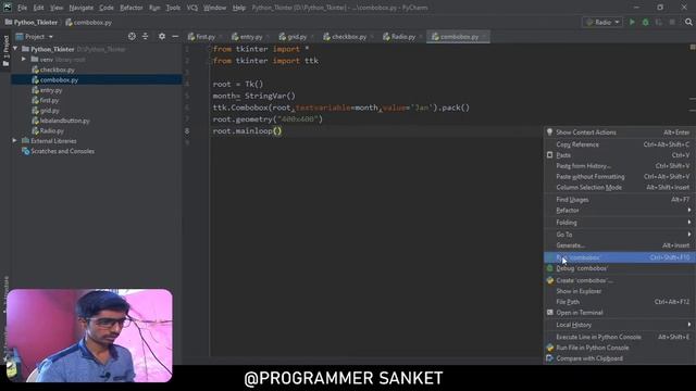 #8 Tkinter - Python GUI | ComboBox in Tkinter смотреть онлайн