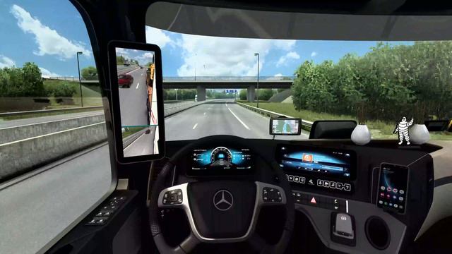 [ ETS2 1.48.5 ] Mercedes Benz New Actros 2019 By Actros 5 Crew V2.0.1 | Sound Mod OM470 MP4/MP5 V2.