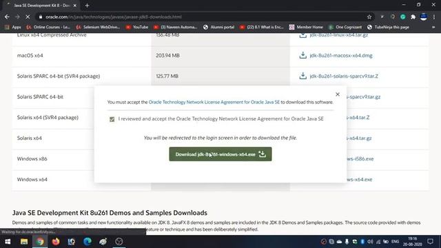 How to (Download and Install) Java in the new oracle website explained in a step by step procedure смотреть онлайн