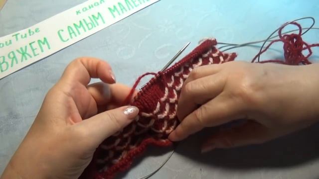 Вязание спицами домашние тапочки #179 смотреть онлайн