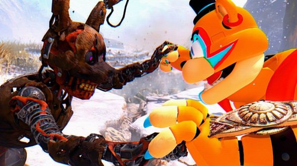 ФРЕДДИ ЛОМАЕТ БЕРНТРАПА FNAF 9 RUIN DLC МОД