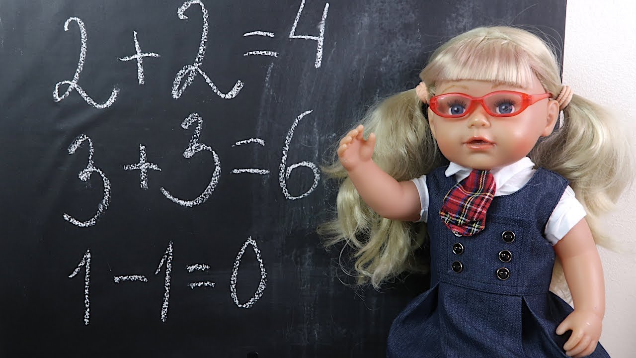 Кукла Эмили Идёт в Школу Мультик Школа Для детей Игрушки Детский канал