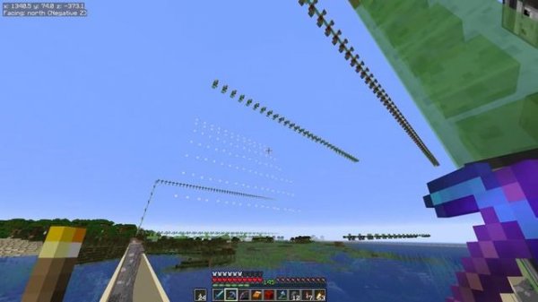 Building the World Eater and Completing the Perimeter - Minecraft 1.15.2 Episode 10