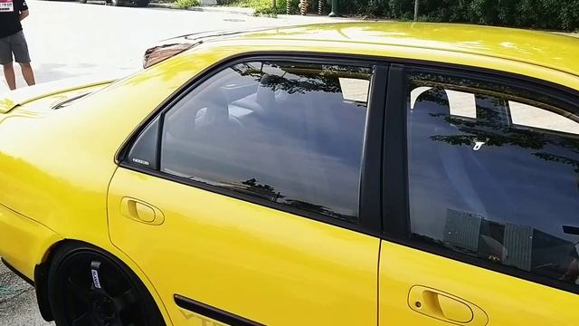 Honda Civic EG9 SIR-I Walk-Around Video | The Yellow 90's Vibe Goodness! смотреть онлайн